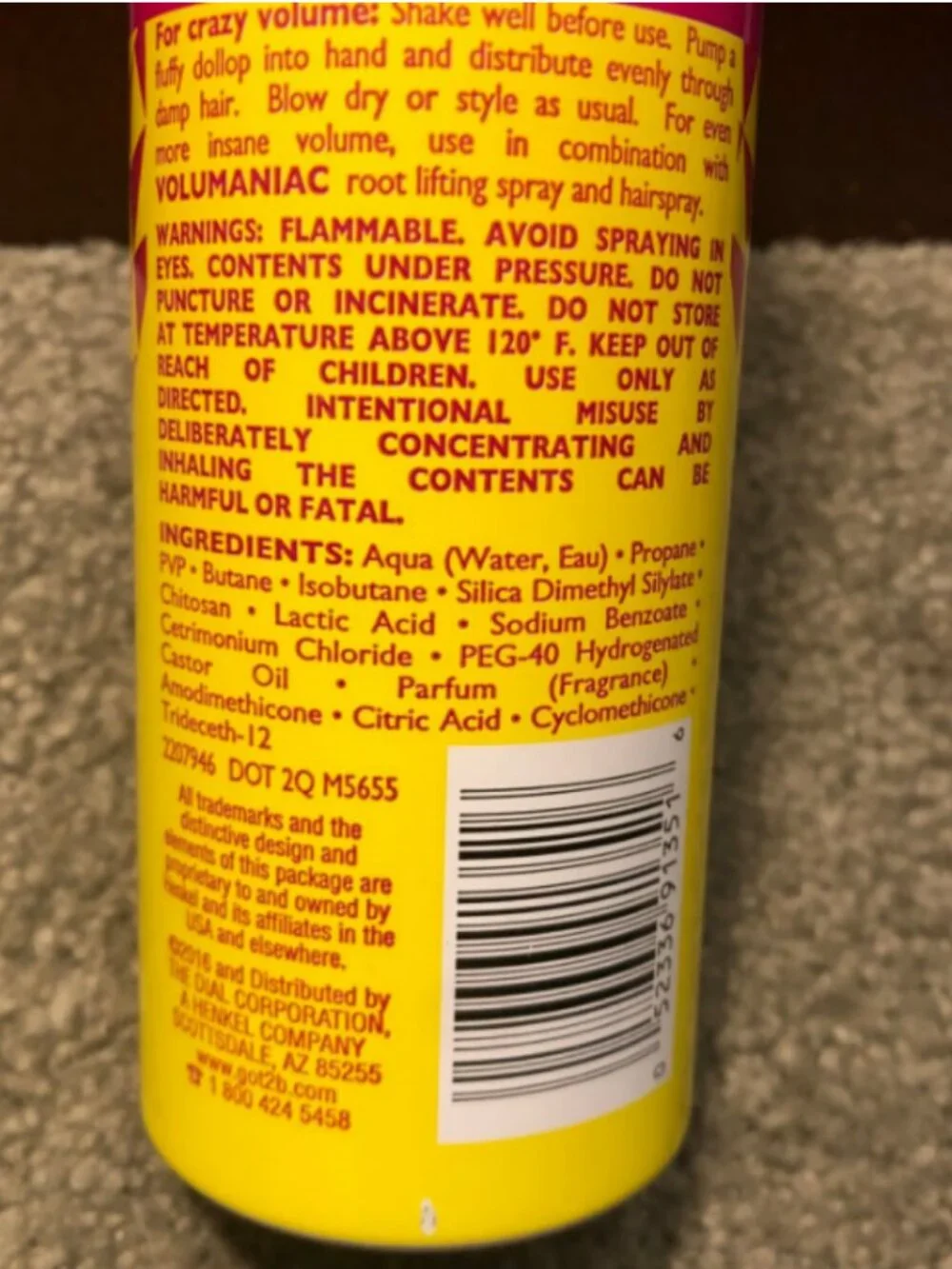 Schwarzkopf got2b volumaniac